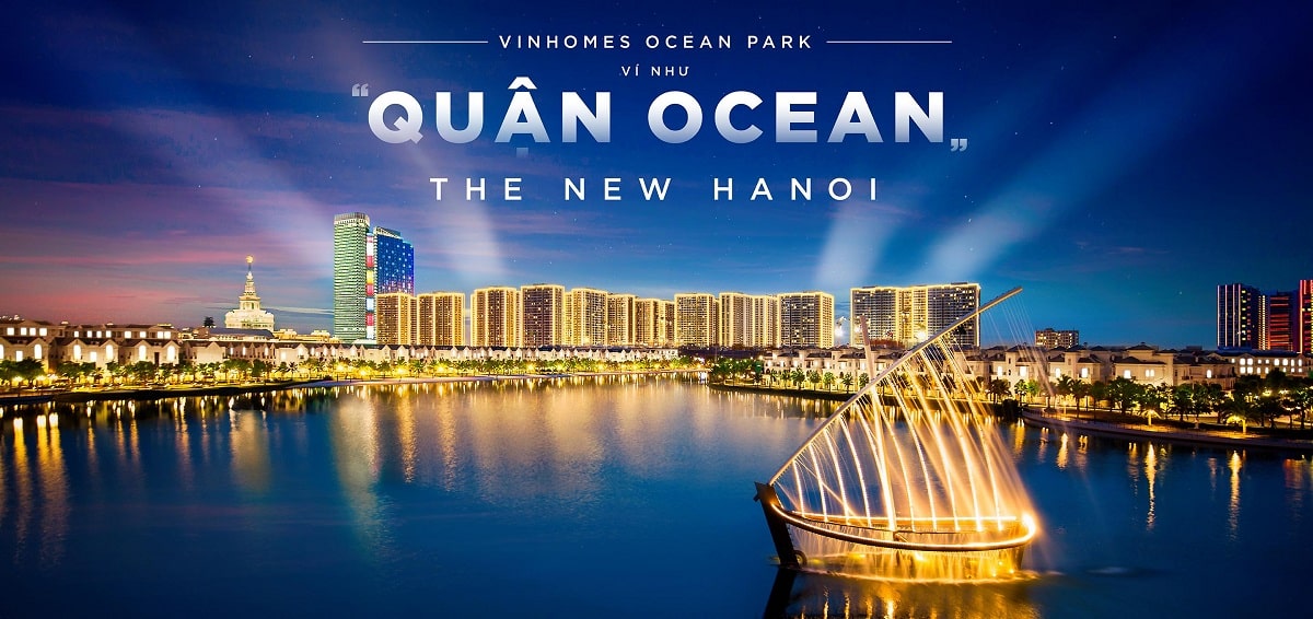 Vinhomes Ocean Park: Thành phố Biển Hồ giữa lòng Hà Nội
