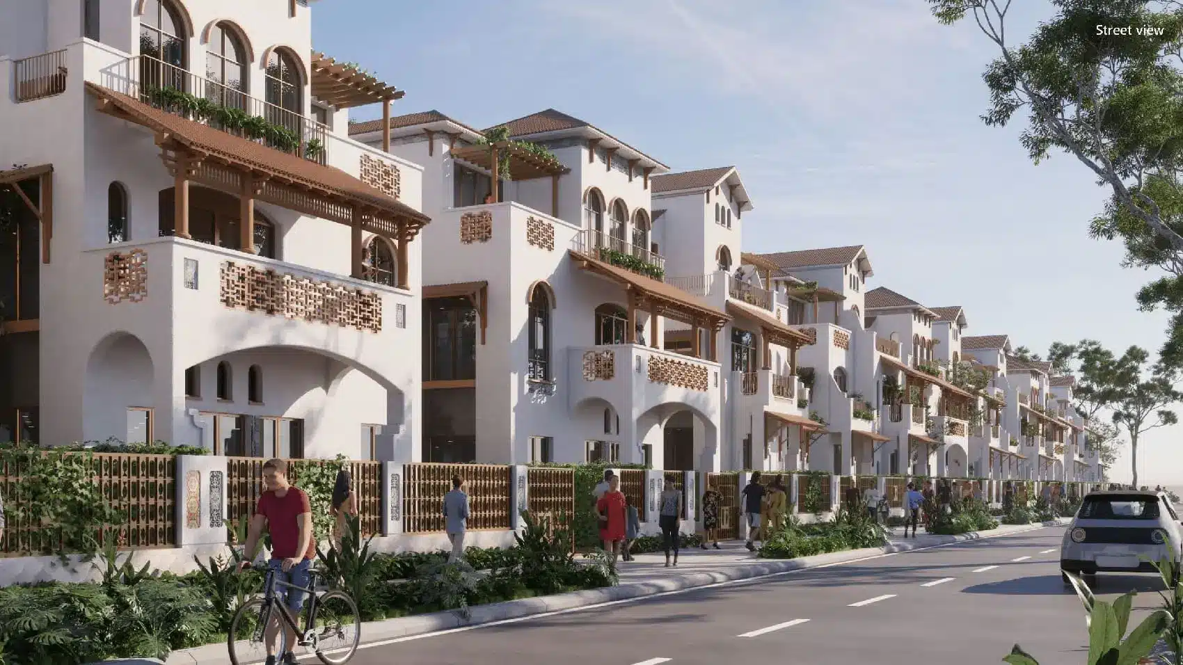 Biệt thự sang trọng tại Blanca City với kiến trúc kết hợp giữa nét cổ điển châu Âu và phong cách hiện đại.