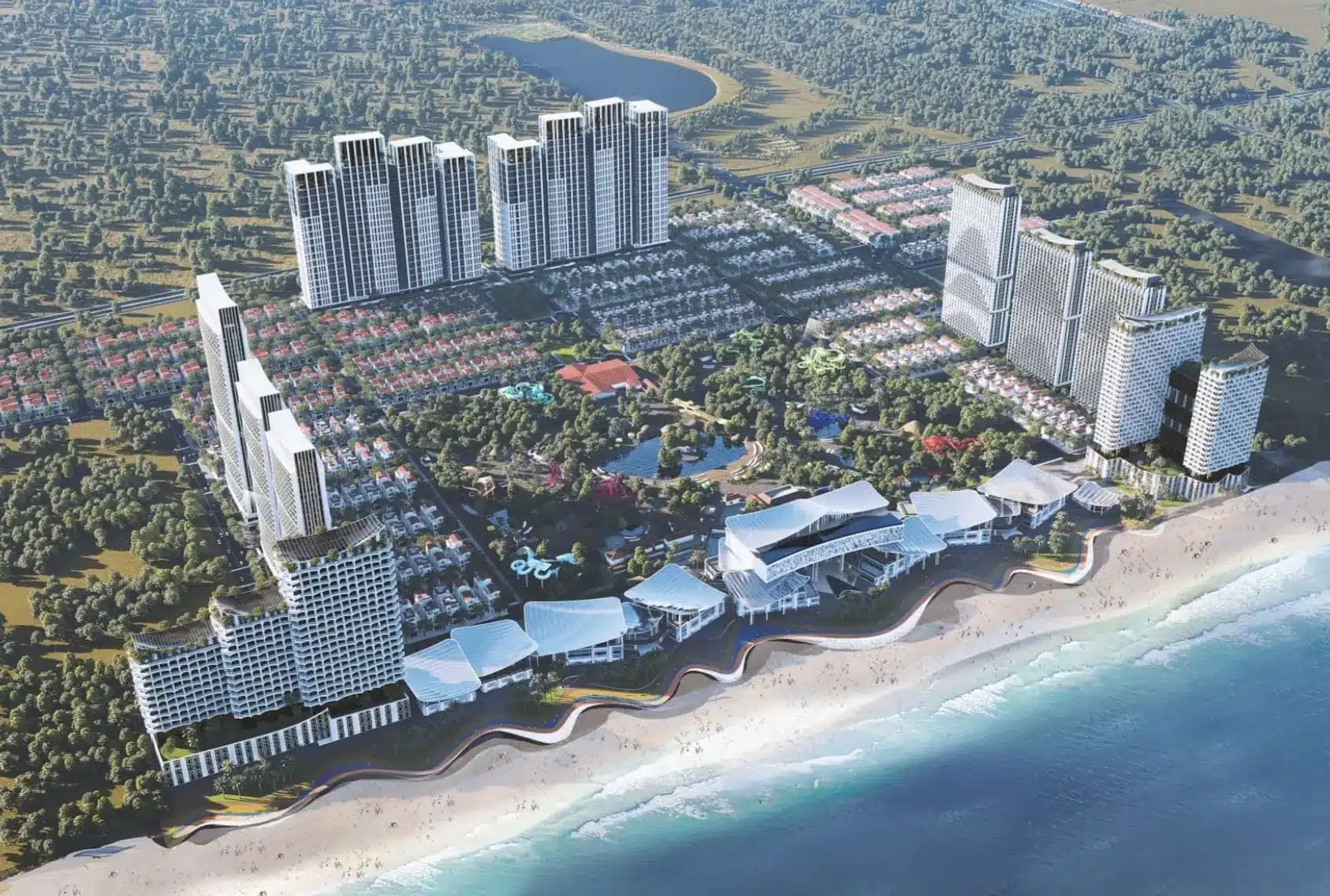 Dự án Blanca City tạo nên biểu tượng mới tại Vũng Tàu, hòa quyện kiến trúc Đông – Tây độc đáo.